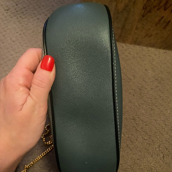 Chloe Mini Drew Bag in Cloudy Blue. - Picture 9 of 11